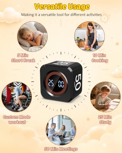 Pomodoro Timer Cube 5