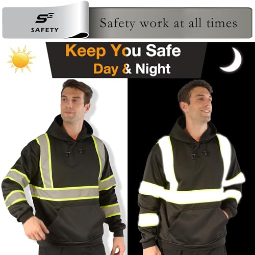 Class 3 High Visibility Sweatshirt for Men