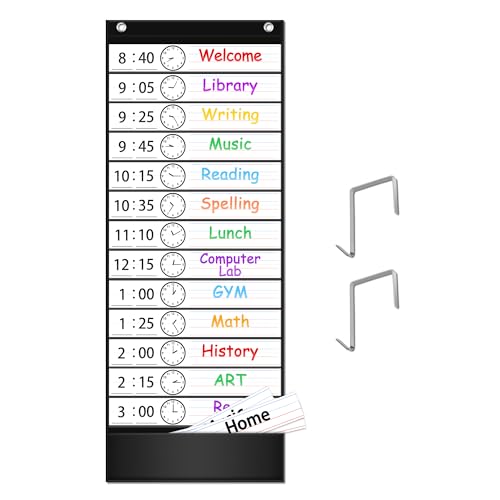 Daily Schedule Pocket Charts