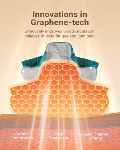 Heating Pad for Neck and Shoulders and Back Pain Relief