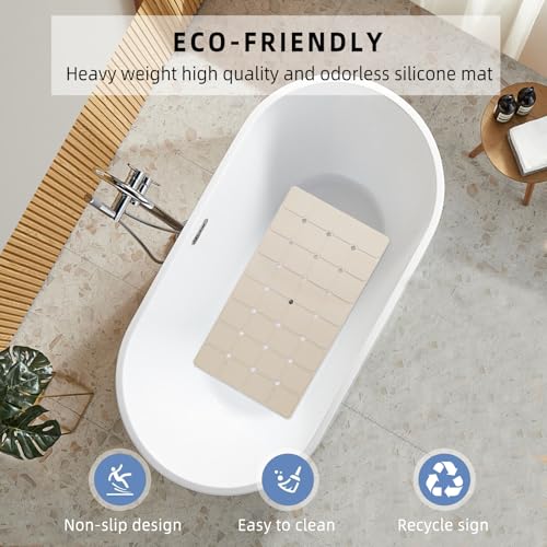 Bathtub Mat Non Slip SiliconeBath Mat for Bath Tub Mat