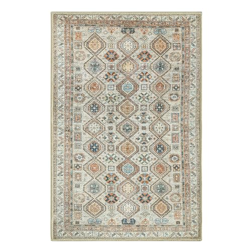 Machine Washable Area Rug with Non