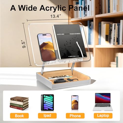 Book Stand with Storage
