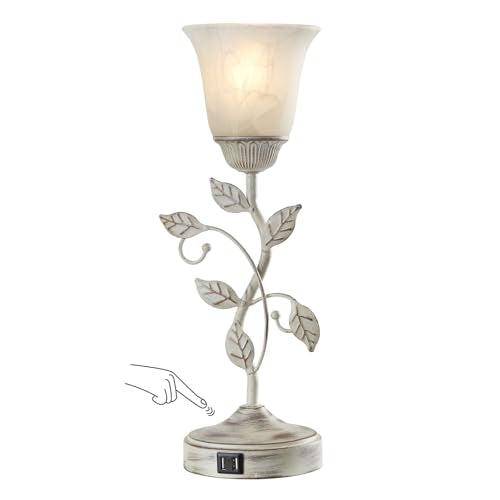 Touch Control Table Lamp with 2 USB Charging Ports