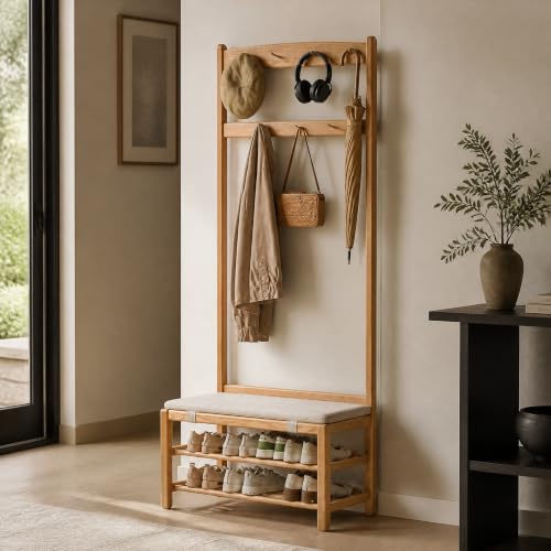 Oak Coat Rack