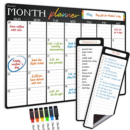 Magnetic Dry Erase Planning Boards Set