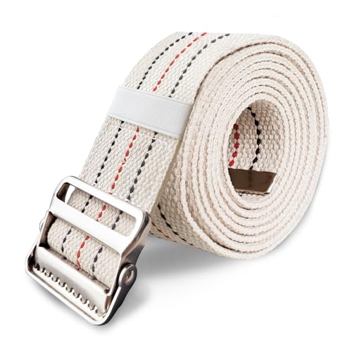 Transfer and Gait Belt with Metal Buckle
