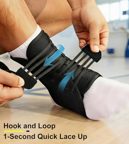 Quick Lace Up Ankle Brace for Sprained Ankle