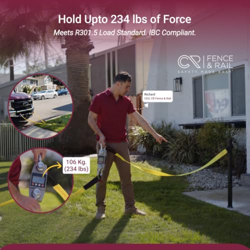CR Fence & Rail Handrail & Indoor Stair Railing Kit