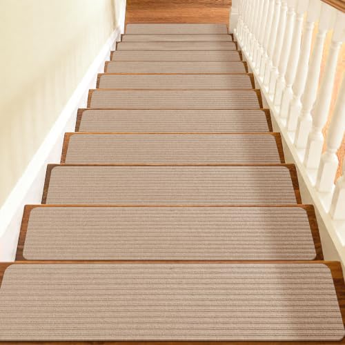 Non Slip Stair Treads for Wooden Steps Indoor
