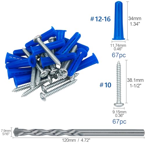 Anchors and Screws Assortment Kit