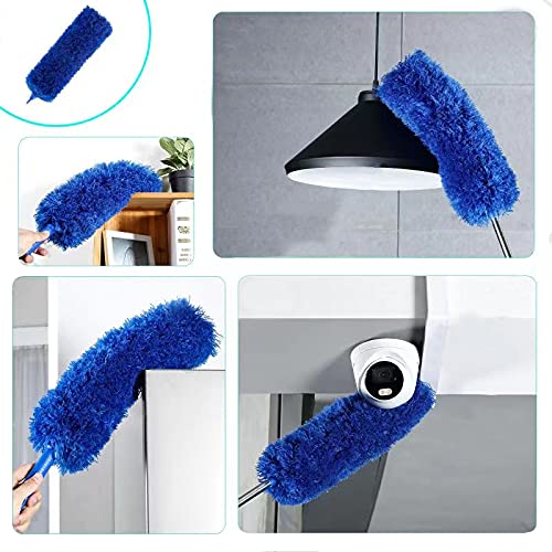 Microfiber Dusters w 2 Handle Sets