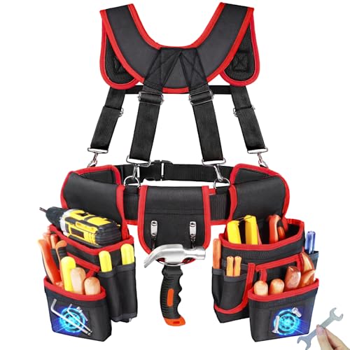 Tool Belt With Suspenders