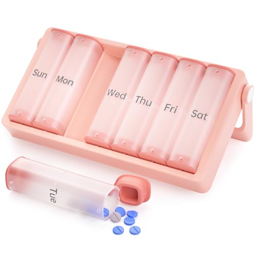 Weekly Pill Organizer 2 Times a Day