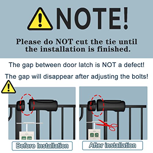 Narrow Extra Wide Baby Gate for Stairs