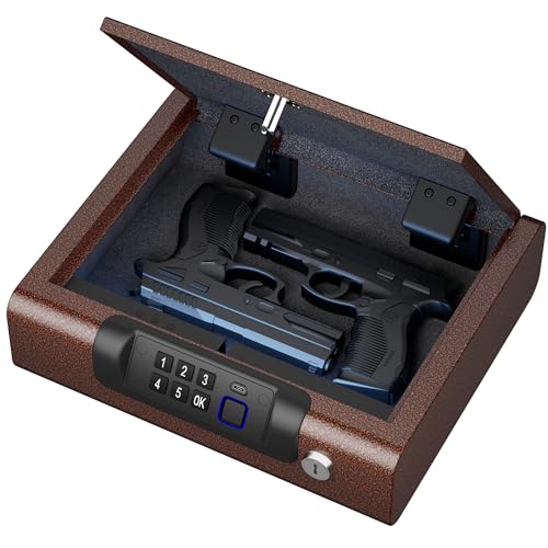 Gun Safe Biometric Gun Safe for Pistols 3
