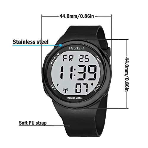 Atomic Talking Watch Sets Itself for Visually Impaired or Seniors