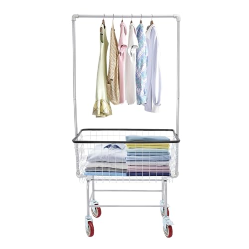 Heavy Duty Laundry Cart with Wheels