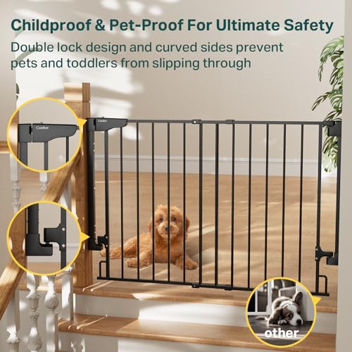 No Bottom Bar Baby Gate