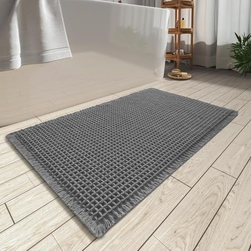 Upgraded Waffle Bath Mat