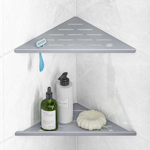 Heavy Duty Triangular Corner Shower Shelf