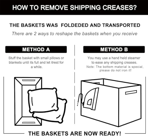 Woven Storage Basket for Shelves