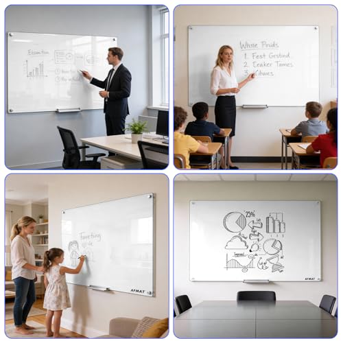 AFAMT Magnetic Dry Erase Board