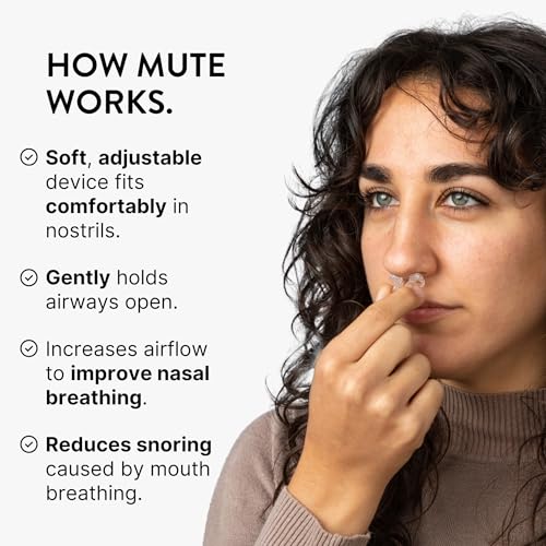 Mute Nasal Dilator Snoring Solution
