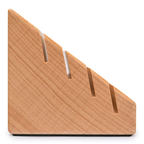 Solid Beechwood Playing Card Holders
