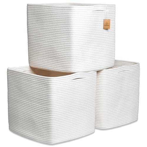 13" and Kallax Cube Rope Baskets 3