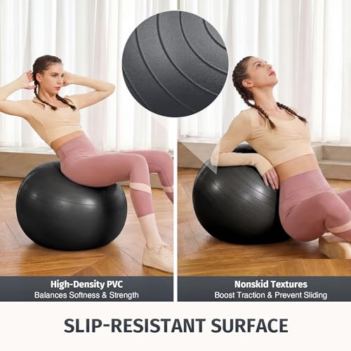 23in. Balance Ball with 55cm Yoga Ball