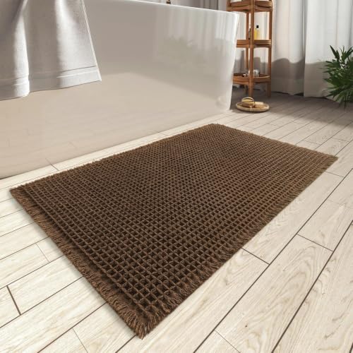 Upgraded Waffle Bath Mat