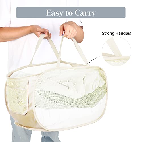 Sturdy Mesh Pop Up Laundry Hamper