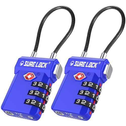 3 Digit TSA Approved Luggage Locks