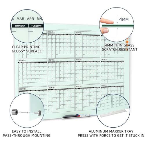 Glass Dry Erase Board for wall