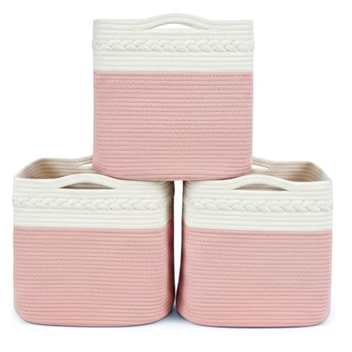 3 Pack Storage Cube Baskets