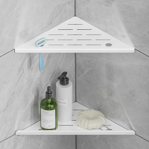 Heavy Duty Triangular Corner Shower Shelf