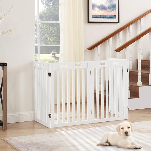 Free Standing Pet Gate for Dog Cat
