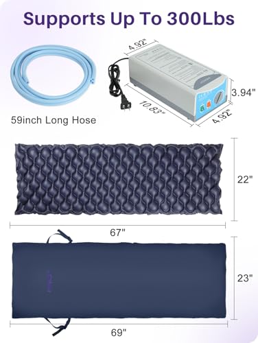 Alternating Air Pressure Mattress Pad for Recliner Chair