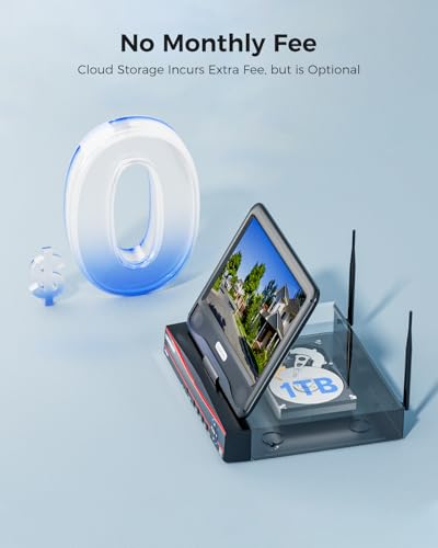 Security Camera System with LCD