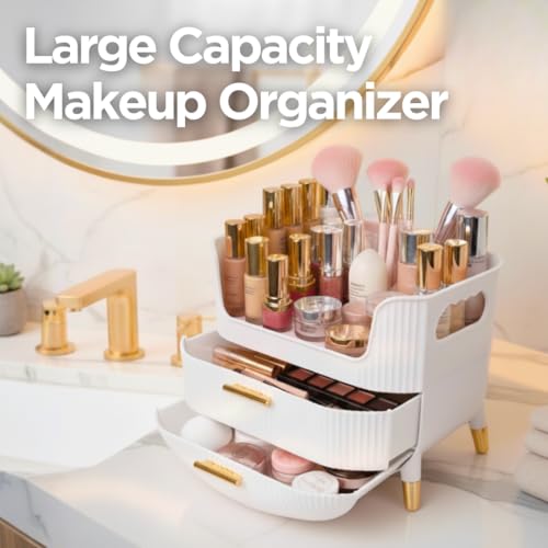 Makeup Organizer with Drawers