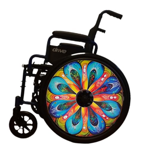 Designer Cover for Wheelchair Wheels
