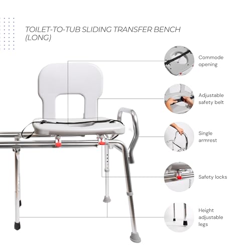 Toilet to Tub Transfer Bench