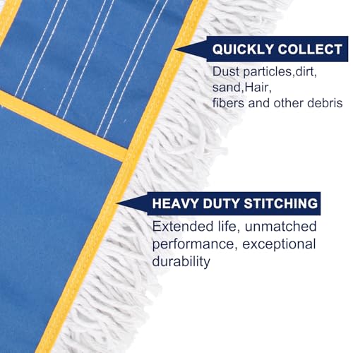 24" Commercial Dust Mop for Floor Cleaning