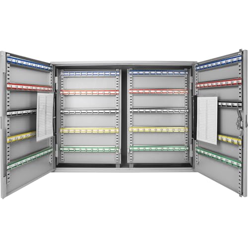 Adjustable Key Lock Large Key Cabinet Lock Box with Colorful Key Tag Labels