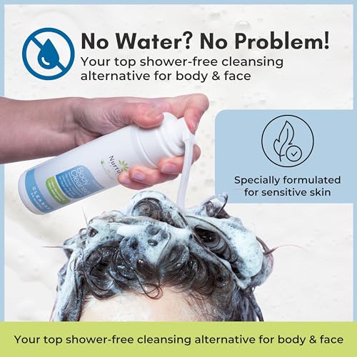 Nurture Rinse Free Waterless Foaming Cleanser Body Wash w