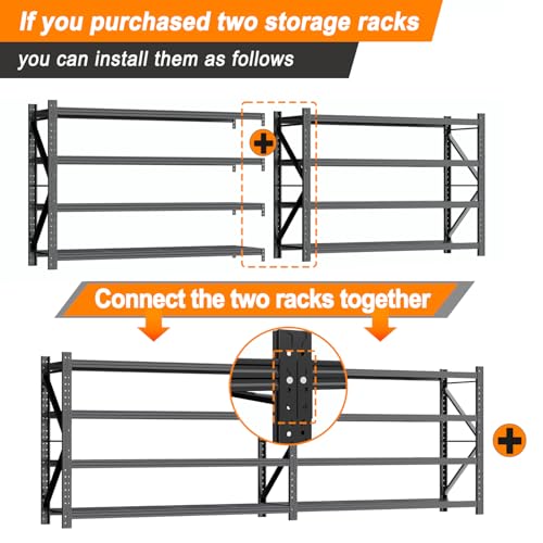 Storage Shelves with Pegboard