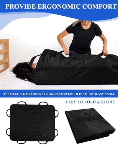 Positioning Bed Pad with 8 Handles