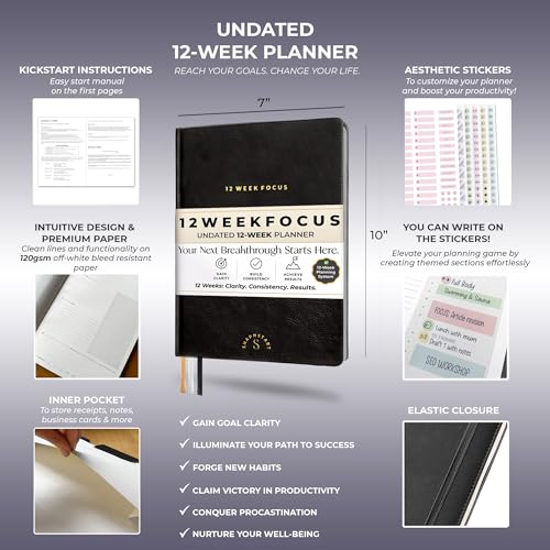 12 Week Focus Planner