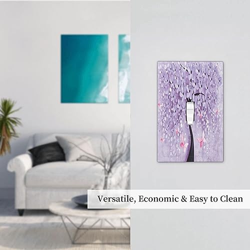 Outlet Covers Purple Rose Flower Rustic Wood Plank 1 Gang Duplex Light Switch Cover Plate Decorative Wall Plates Electrical Switchplate Receptacle Cover for Farmhouse Bathroom Decor
